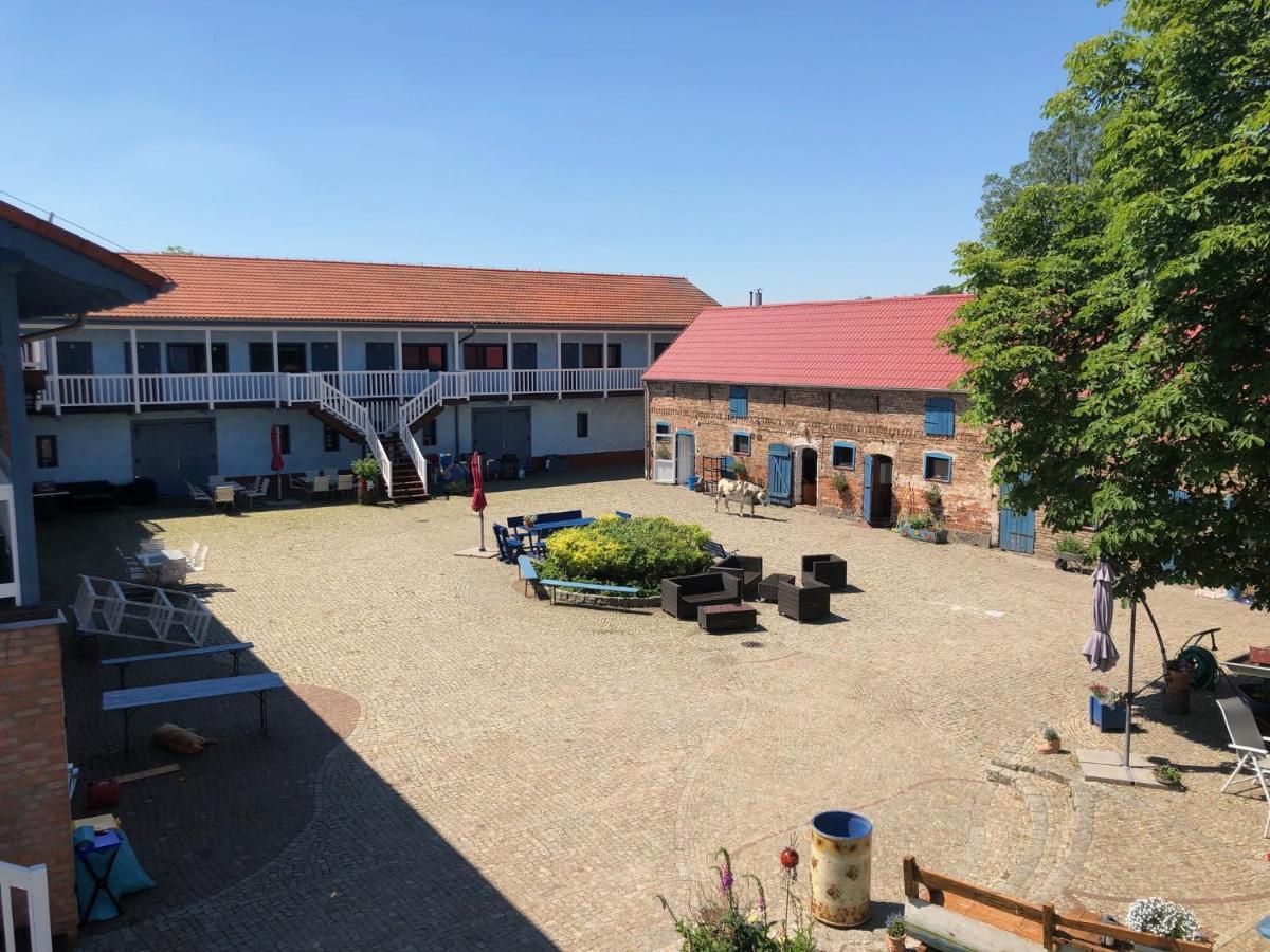 Gutshof Dragefeld Villa Krzyż Dış mekan fotoğraf